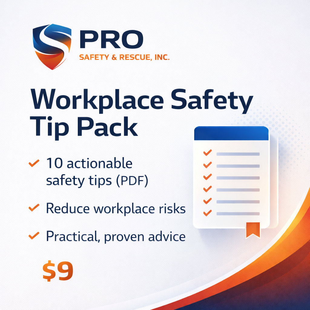 Workplace Safety Tip Pack