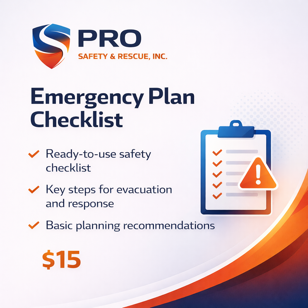 Emergency Plan Checklist