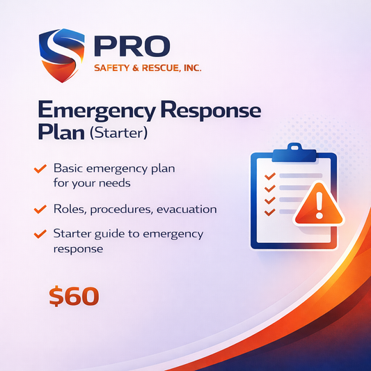 Emergency Response Plan (Starter)