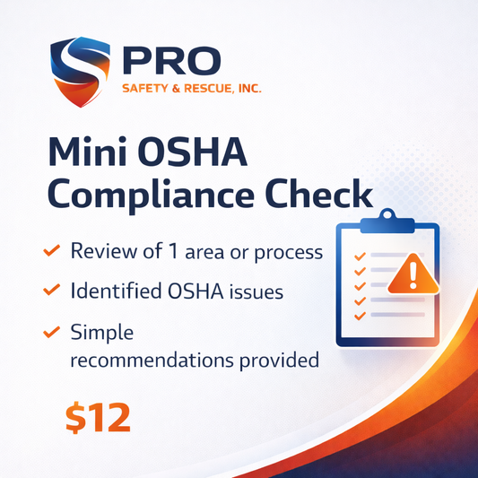 Mini OSHA Compliance Check
